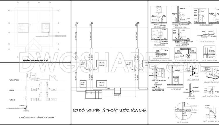 337. Free Download Of Mechanical And Electrical Construction Design Drawings For A 2-story House (8)