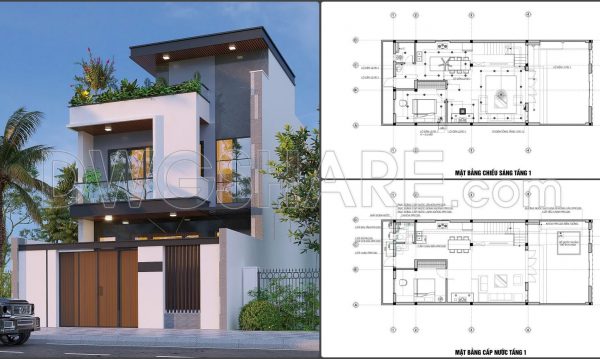1 year ago
                

                
             2,034339. Free Download of Mechanical and Electrical Construction Design Drawings for a 2-Story House