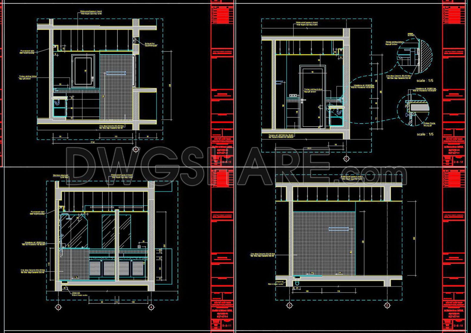 Free Cad Blocks, download DWG models for architects, designers, engineers