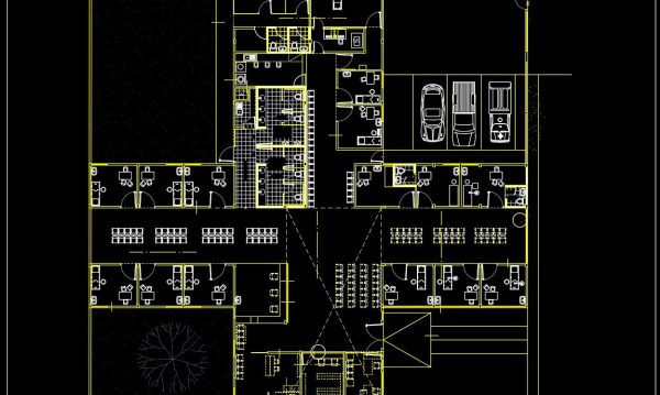 1 year ago
                

                
             3,12937. Local Hospital CAD Plan with Dormitory – Free Download