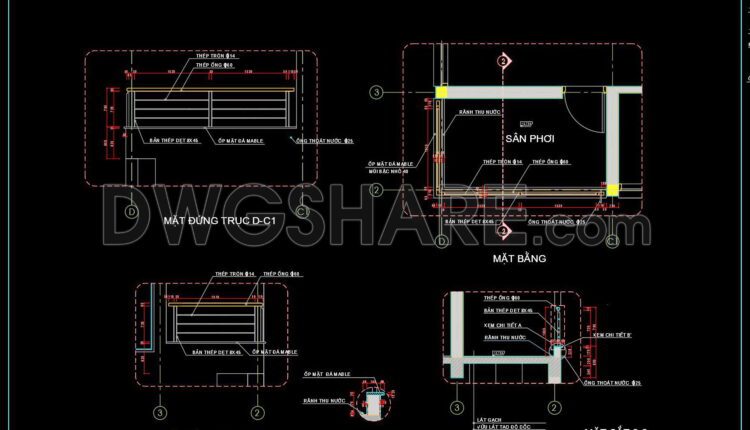 405. Free Download Detailed Cad Drawings Of Residential Architecture (1)