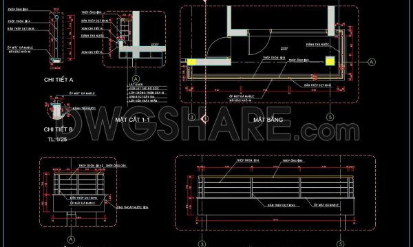 405. Free Download Detailed CAD Drawings of Residential Architecture