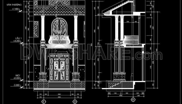 407. Download Free Detailed Residential Architectural Cad Drawings