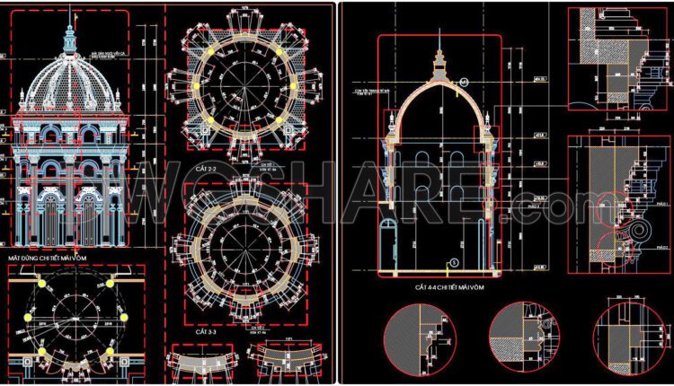 408. Download Of Cad Drawings Of European Classical Architectural Details (1)