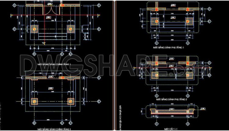 411. Free Download Classic Door And Window Cad Drawings With Arches And Columns (1)