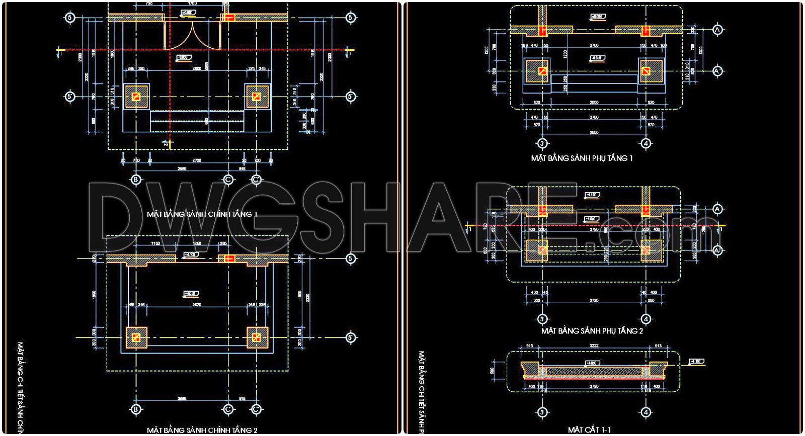 411. Free Download Classic Door And Window Cad Drawings With Arches And Columns (1)