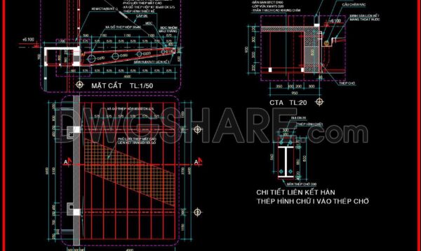 536. Free CAD Download: Cantilevered Porch Roof Detail