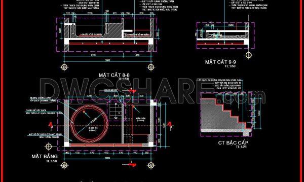 1 year ago
                

                
             1,074537. Download free CAD drawing of a jacuzzi tub with step details