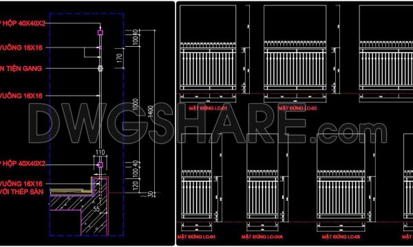 1 year ago
                

                
             1,469550. Free Download CAD Details for Balcony & Stair Railing Designs