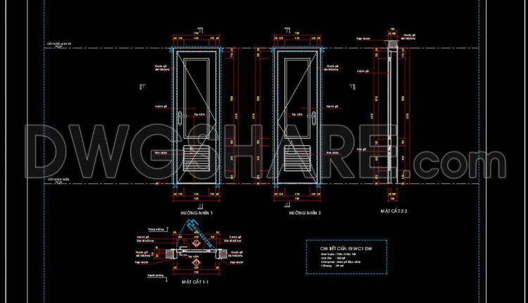 666. Free Detailed Cad Drawings Of Doors, Windows For Download (3)
