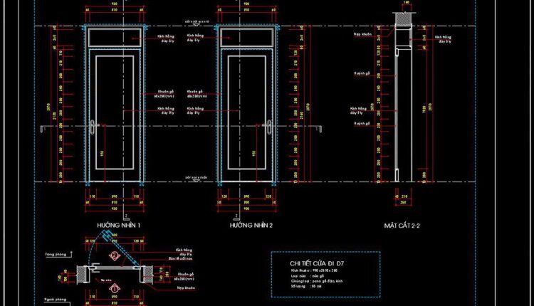 666. Free Detailed Cad Drawings Of Doors, Windows For Download (4)