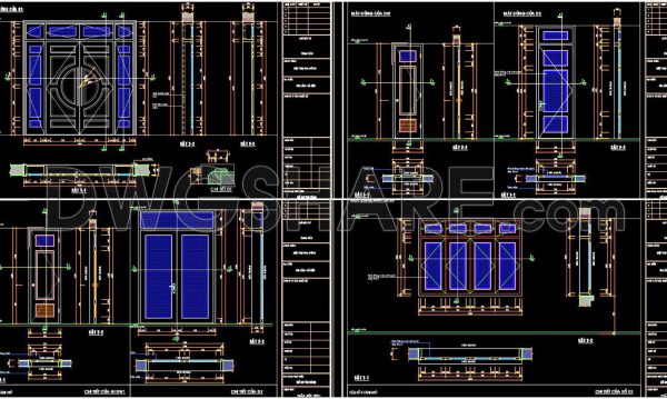 1 year ago
                

                
             638672. Free Detailed CAD Drawings Of Doors, Windows For Download