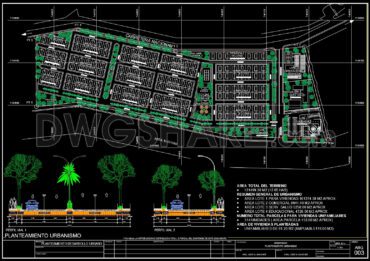 140. Free Download Urban Development Master Plan CAD Project