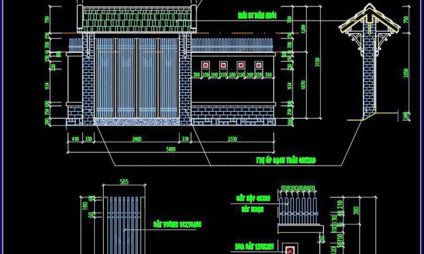 1 year ago
                

                
             978189. Free Download Traditional Gate Post & Steel Fence CAD Details