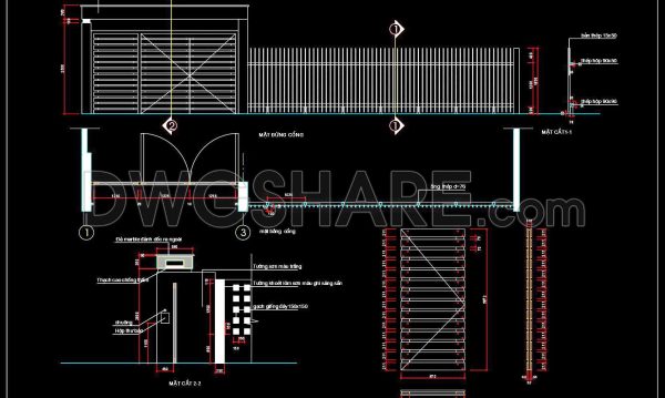 1 year ago
                

                
             3,933190. Free CAD Download Modern Sliding Gate & Fence Design Details