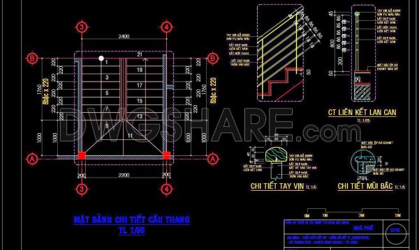 1 year ago
                

                
             1,072309. Free Download: Complete Modern Staircase Details (CAD DWG)