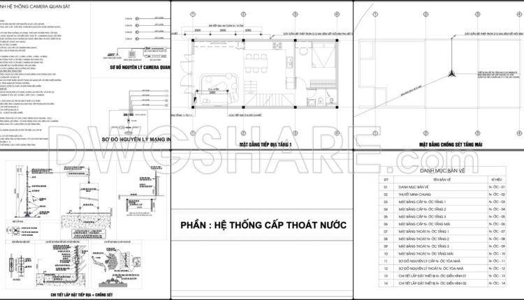 340. Free Download Of Mechanical And Electrical Construction Design Drawings For A 3-story House (6)