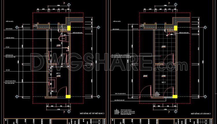 375. The Ultimate Bathroom Cad Library From Guest Wcs To Master Baths Free Download (1)