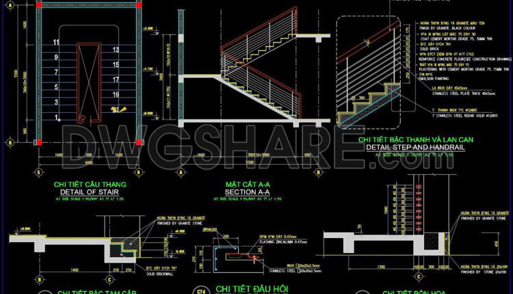 54. Free Download Complete Guesthouse Design – Architectural Cad Project (4)