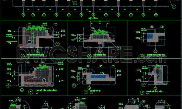 544. Free Download Hotel Basement Structural & Waterproofing CAD Drawings