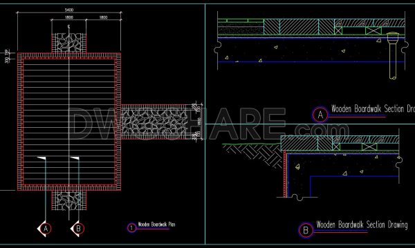 1 year ago
                

                
             689556. Boardwalk CAD Plan Free Download: Analysis of Foundation, Drainage & Edge Details