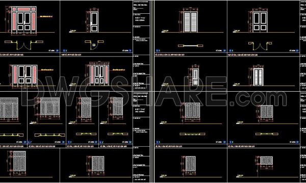 1 year ago
                

                
             691679. Free Download – Complete Cad Drawings Of Doors And Windows