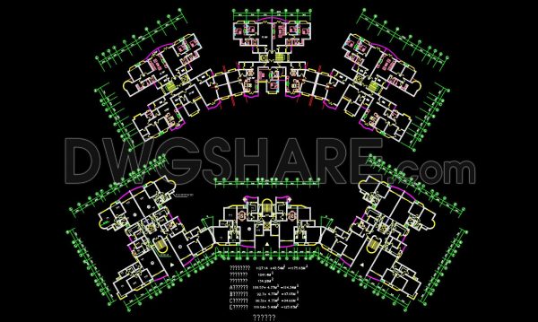1 year ago
                

                
             1,174255. Free Download of CAD Drawings for Sample Apartment Floor Plans