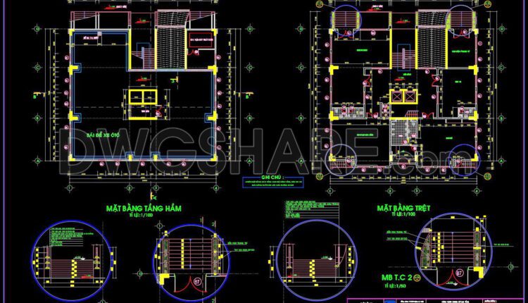 31. Cad Drawings Of A 11-story High-rise Residential Building Project With A Total Area Of 1,120 M2 (5)
