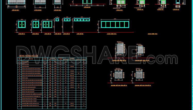 33. Cad Drawings Of A 6-storey Apartment Building Project With A Total Floor Area Of 6,000 Square Meters (14)