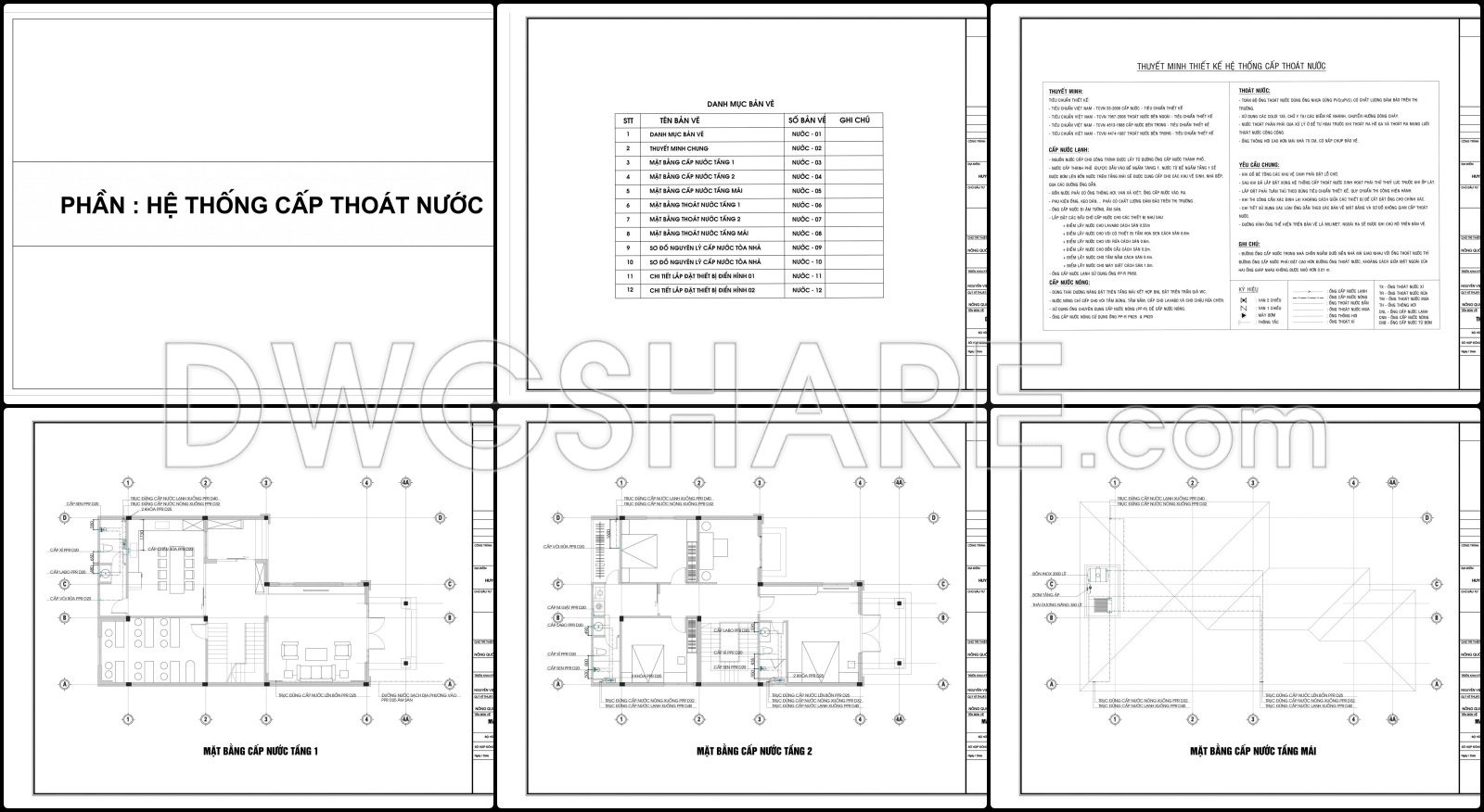 341. Free Download Of Mechanical And Electrical Construction Design Drawings For A 2-story House (4)