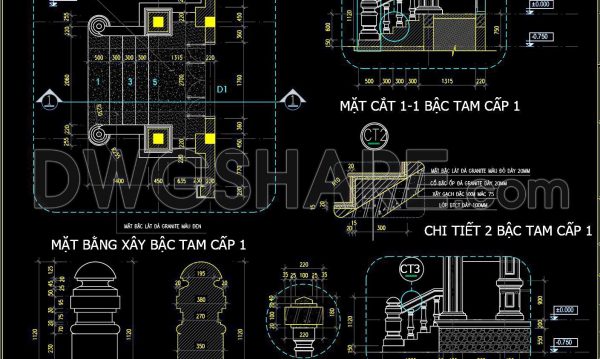 1 year ago
                

                
             756417. Free Download of Detailed CAD Drawing for Residential Entrance Stairs