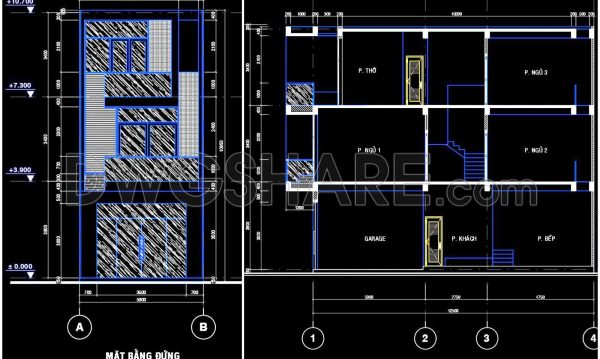 1 year ago
                

                
             1,177431. Free Download CAD Design Drawings for a 3-Story House with Dimensions 5m x 12.5m