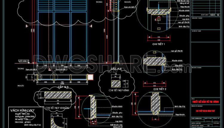 683. Free Download – Complete Cad Drawings Of Doors And Windows (4)