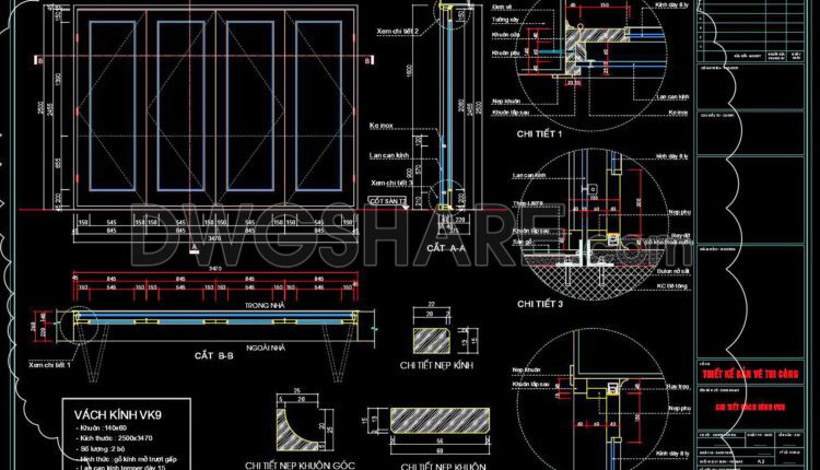 683. Free Download – Complete Cad Drawings Of Doors And Windows (6)
