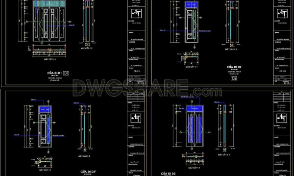 1 year ago
                

                
             662685. Free Download – Complete Cad Drawings Of Doors And Windows For Residential Buildings
