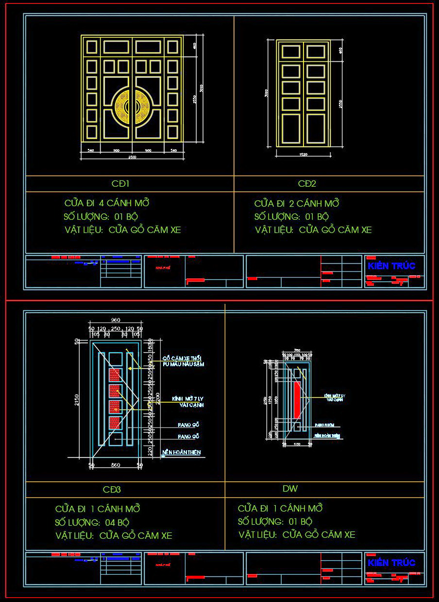 687. Free Detailed Cad Drawings Of Doors, Windows For Download (1)
