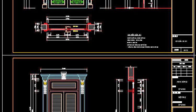 688. Free Detailed Cad Drawings Of Doors, Windows For Download (1)
