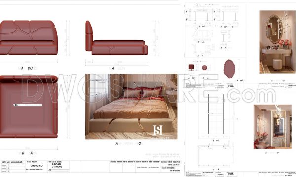 1 year ago
                

                
             1,016100. Download free detailed design drawings for an 18-square-meter bedroom