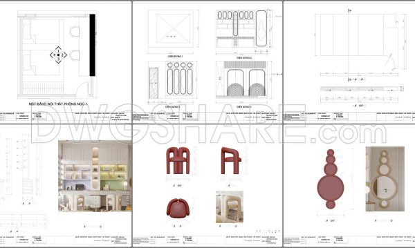 1 year ago
                

                
             1,388101. Download free detailed design drawings for an 14-square-meter bedroom