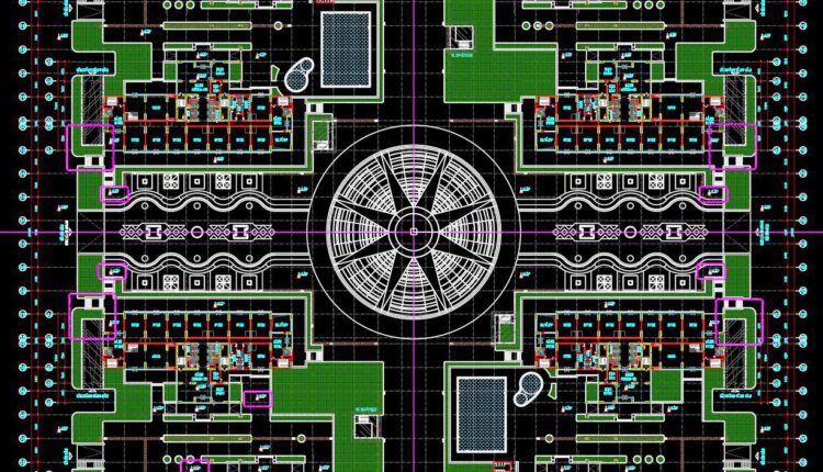 32. Free Download Abcity Cad Floor Plan – Commercial Building Design And Layout