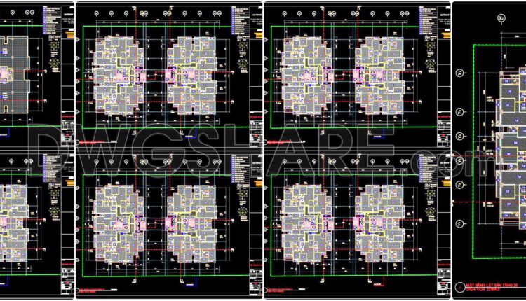34. Download Complete 30-storey Commercial, Service, Office & Residential Building Detailed Design Drawings (13)