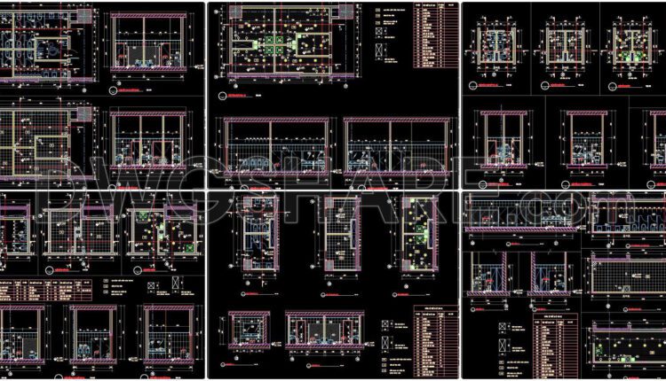 34. Download Complete 30-storey Commercial, Service, Office & Residential Building Detailed Design Drawings (16)