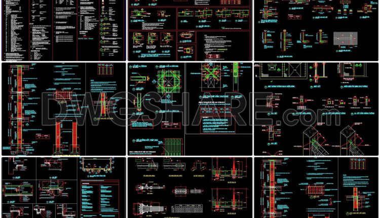 34. Download Complete 30-storey Commercial, Service, Office & Residential Building Detailed Design Drawings (2)