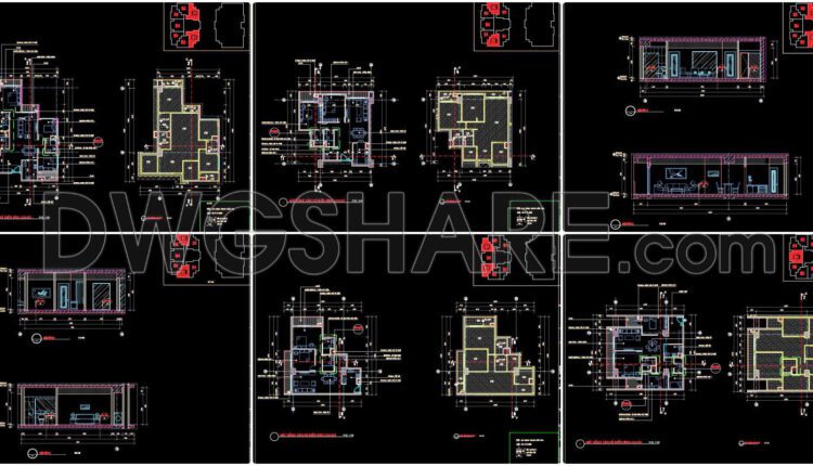 34. Download Complete 30-storey Commercial, Service, Office & Residential Building Detailed Design Drawings (21)