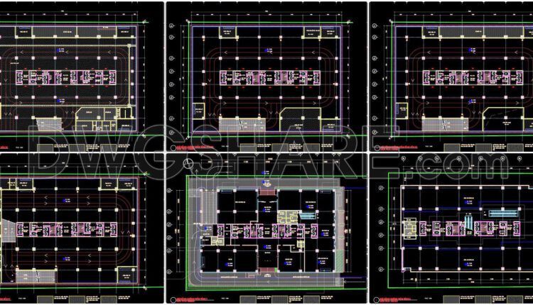 34. Download Complete 30-storey Commercial, Service, Office & Residential Building Detailed Design Drawings (25)