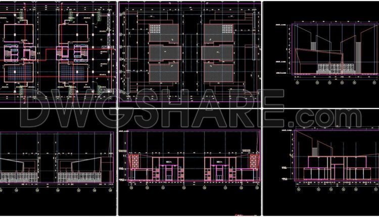 34. Download Complete 30-storey Commercial, Service, Office & Residential Building Detailed Design Drawings (26)