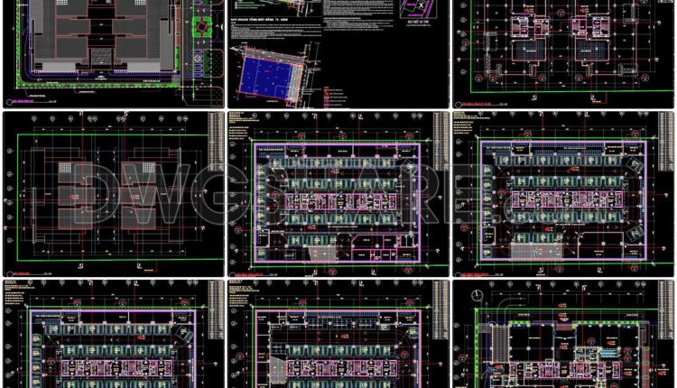 34. Download Complete 30-storey Commercial, Service, Office & Residential Building Detailed Design Drawings (7)