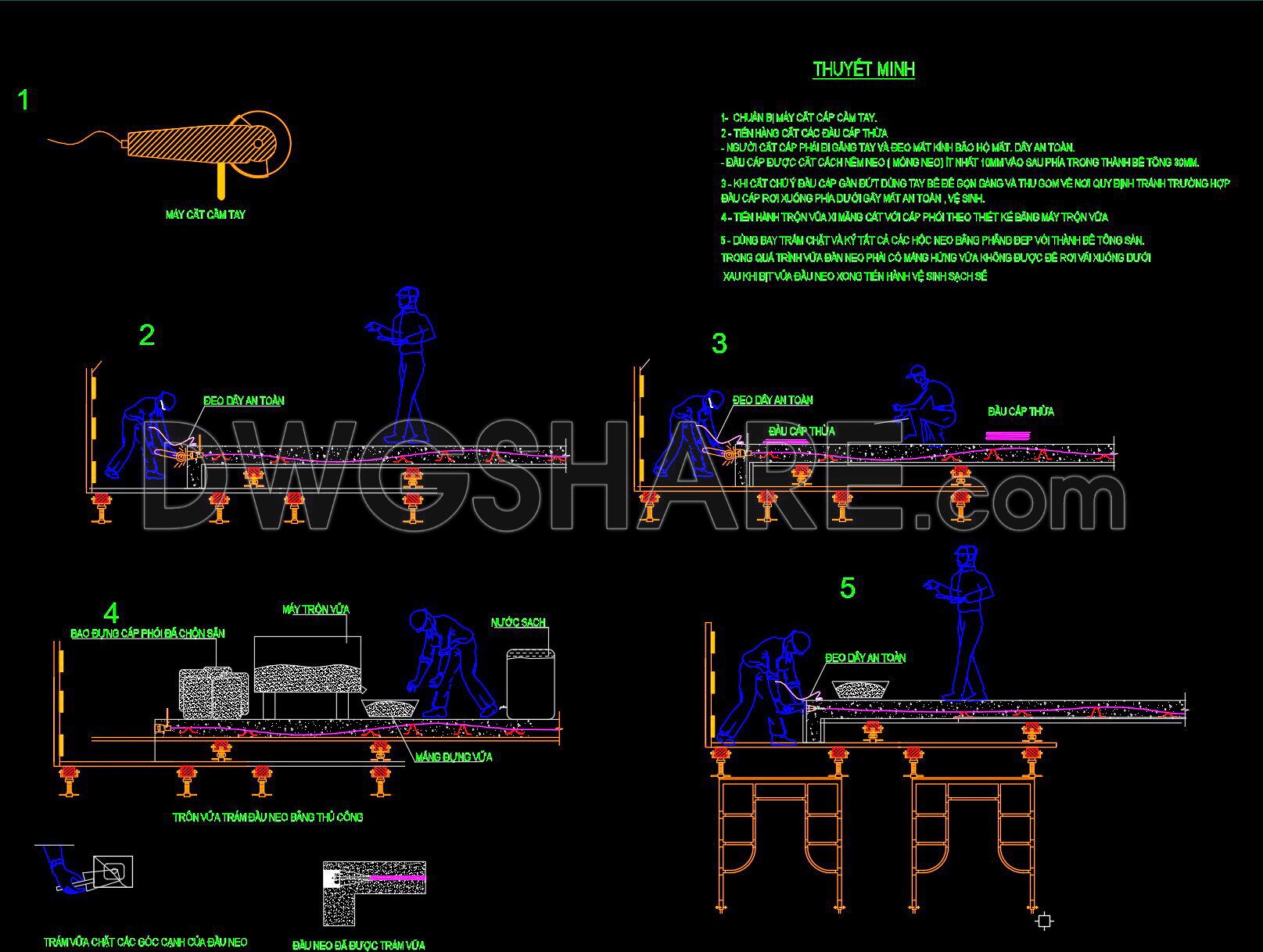 34. Free Dwg Drawings – Method Statement For Sheathed Post-tensioning Cables (7)