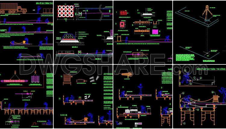 34. Free Dwg Drawings – Method Statement For Sheathed Post-tensioning Cables