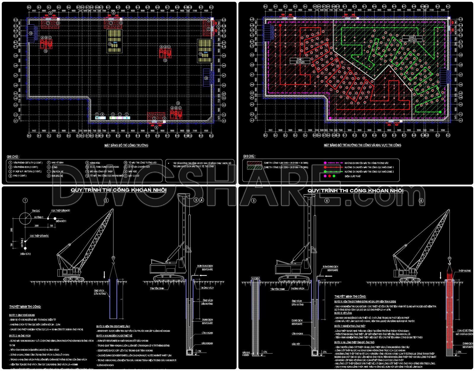 35. Free Cad Download Method Statement Drawings For Bored Pile And Diaphragm Wall (1)